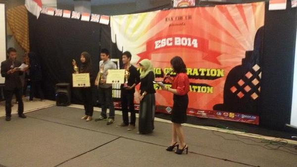 The winners of #SpeechESC2014 CONGRATULATION!!!