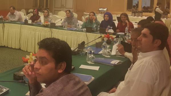 MaizaHameedMNA's tweet photo. #MDGCountdown conference in #pak on how to cordinate with provinces to achieve our goals http://t.co/CAkhTyHJSq