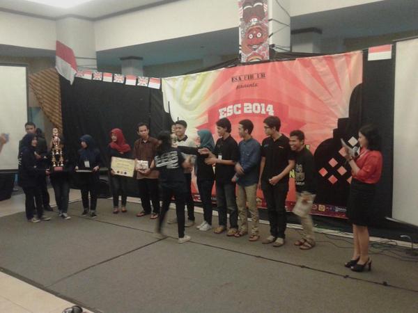 The winners of #DebateESC2014 CONGRATULATION!!!!