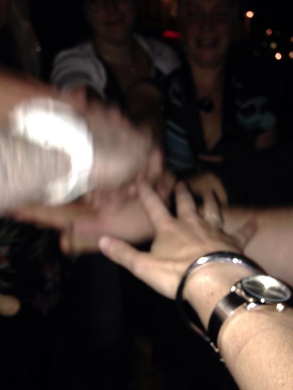 Great leaving do for <a href="/mattrolland73/">Matt</a> the final hands in for the Penzance team! #onesmartfellow <a href="/shazlaggers/">sherry lagden</a> @KEVJEWITT