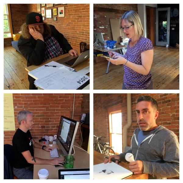 ErikaLowe_'s tweet photo. This is what the last hour looks like. #storyhackvt http://t.co/Jfw3RpiPP1