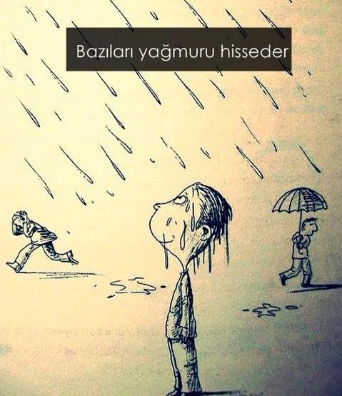 emremetinin's tweet photo. ''Bazı insanlar yağmuru hisseder, diğerleri ise sadece ıslanır.'' http://t.co/XX0jWuA0Yd