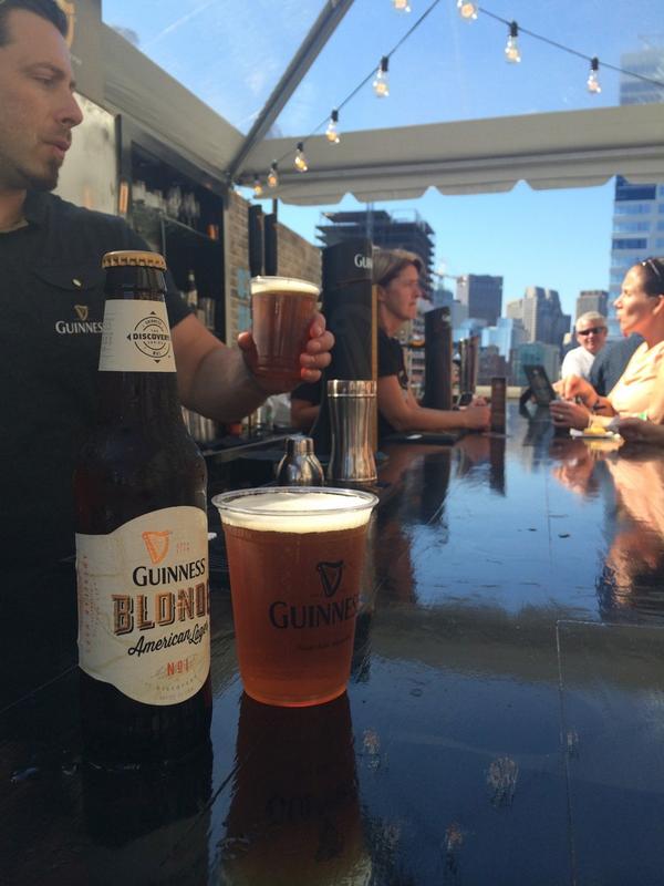 IfestBoston's tweet photo. Glorious day! Come enjoy the sunshine at iFest with a cold pint of the new Guinness Blond @GuinnessUS #iFestBoston http://t.co/DDaeg4chiM