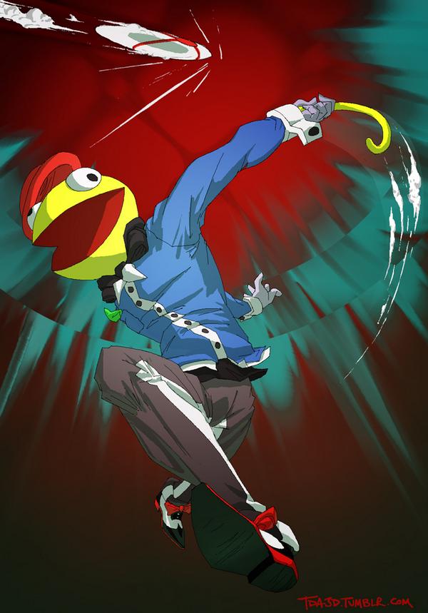 ☠ Tomb ☠ on Twitter: "CANDYMAN!! Lethal League fanart. I'm addicted to