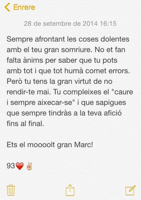 laiafarres's tweet photo. En els millors i pitjors moments sempre amb tu!! Gran 93 ❤️ @marcmarquez93 #marcmarquez #granmarc #elmillor http://t.co/SNMqAwoiUE