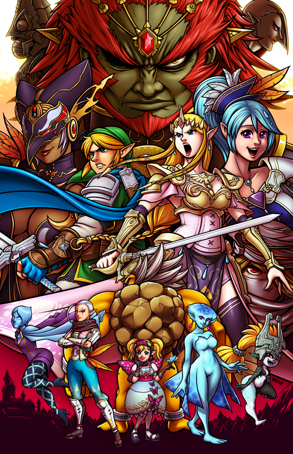 ZeldaUniverse's tweet image. Hyrule Warriors art by Kaigetsudo. #HyruleWarriors

View the original piece here: fav.me/d80h0w4