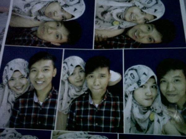 FeeAfriyani's tweet photo. Iya dong, situ sirik ya? :D"@bukilembayung: Cie yg Qtime hehe :*"@FeeAfriyani: Qtime :* @bukilembayung http://t.co/IIb1fSEfZT""