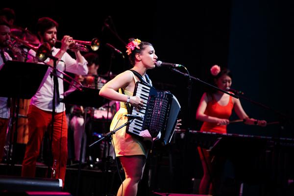 The eclectic <a href="/BandaMagda/">Banda Magda</a> summons the sound of a space-age bachelor pad on the Riviera. tw.itunes.com/6018U166