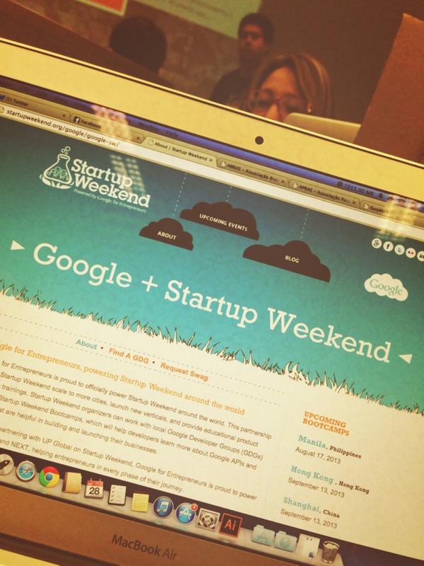 RBisato's tweet image. Google for Entrepreneurs #swpato