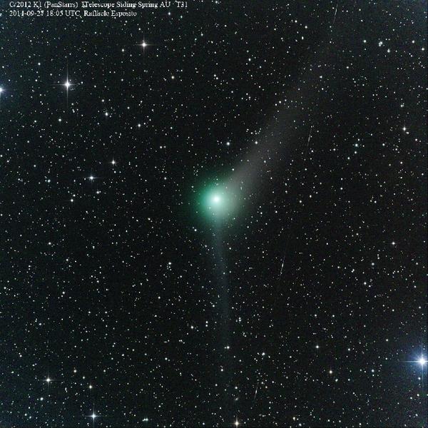 EpicCosmos's tweet image. Beautiful shot of Comet #PanSTARRS K1 by Raffaele Esposito on Sept 27. spaceweathergallery.com/indiv_upload.p…