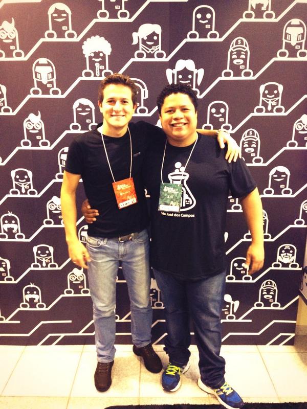 RBisato's tweet image. #SWPato com @Mackeenzy que vai estar no #hub2014 #hubparana