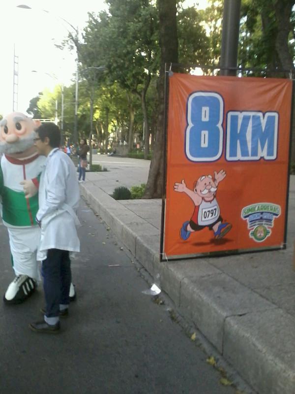 2011Estela_24's tweet photo. Aqui cerca de la meta. http://t.co/HABTWVNOX8