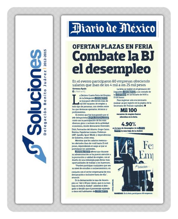 JorgeRoHe's tweet photo. Entérate "Combate la @DelegacionBJ el desempleo" 14° #FeriaDelEmpleoBJ 2014 vía @DDMexico #SolucionesBJ http://t.co/KGNPf2twaw