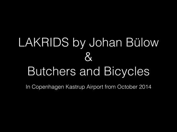 First ever #liquoricebicycle will operate in #copenhagen #kastrupairport from October 2014 #butchersandbicycles