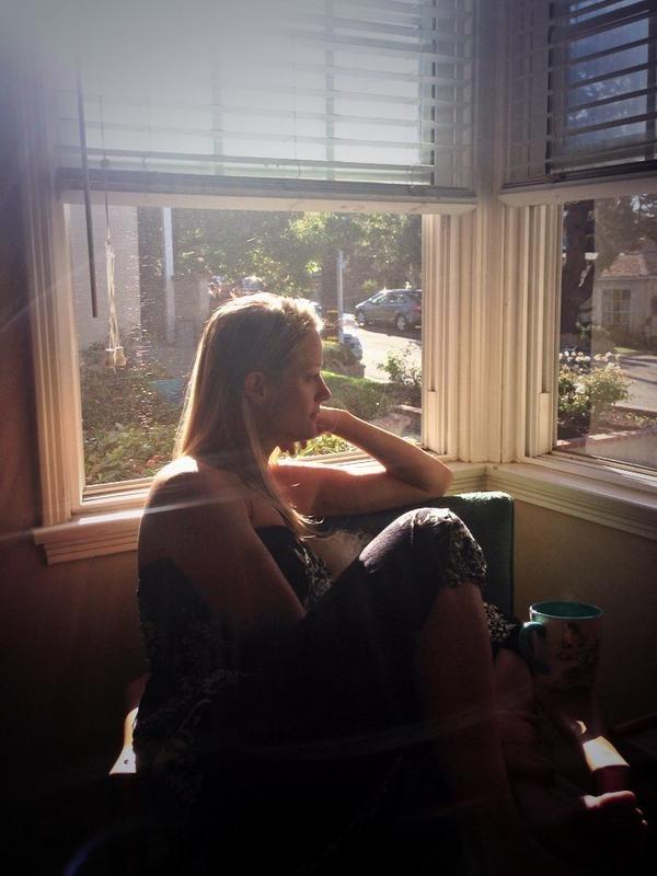 *looks out the window*