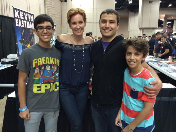 Got to meet the real #ApriOneil #JudithHoag/@Heyjude629 not the crappy #MeganFox April O'neil.