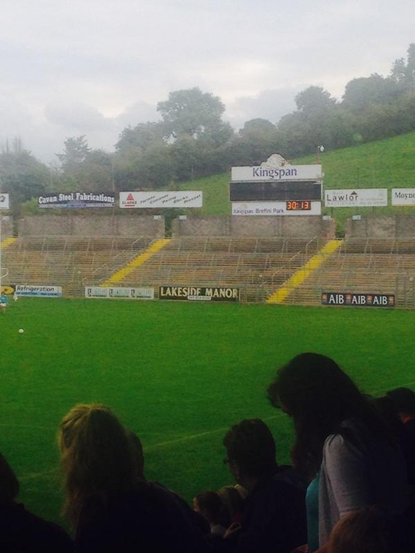 Lorcie85's tweet photo. @CavanCoBoardGaa fair bit of injury time.. http://t.co/ZbSGpZtibC