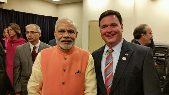 ToddRokita's tweet image. Great talk with PM @narendramodi #Hoosier Indians excited about future of Indiana and India #ModiMeetsAmerica