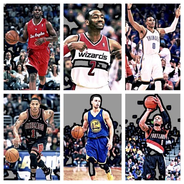 FurWhut's tweet photo. "@NBAquickreport: Battle of the Point Guards! #3v3 

RT for Top

FAV for Bottom

#NBABattle http://t.co/OrSoSmoG6M" stupid niggas say fav