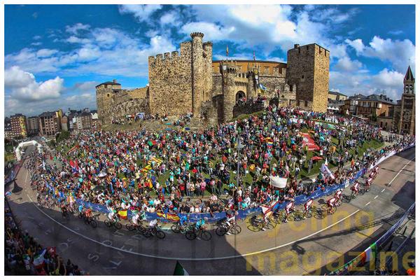 SprintCycling's tweet image. La bellezza del castello di @Ponferrada2014 @ilariobiondi