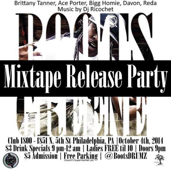 GooodKidsTeam's tweet photo. If you in Philly look out for @bootsDRUMZ mixtape realase party Oct 4th! He on the come up #NewAPARTY ββ http://t.co/7040bNXNWe
