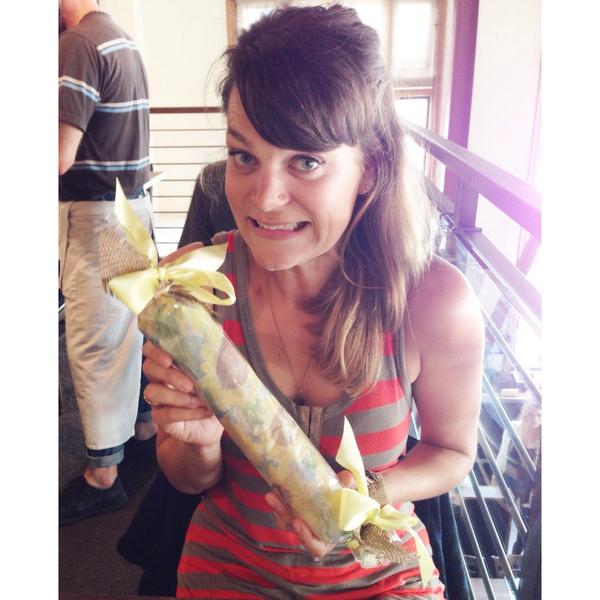 erineuser's tweet photo. Is that a salami or are you just happy to see me? #logofnduja #spreadablemeat Bday brunch @wavomuth at @nopalize http://t.co/jJwaO982dc