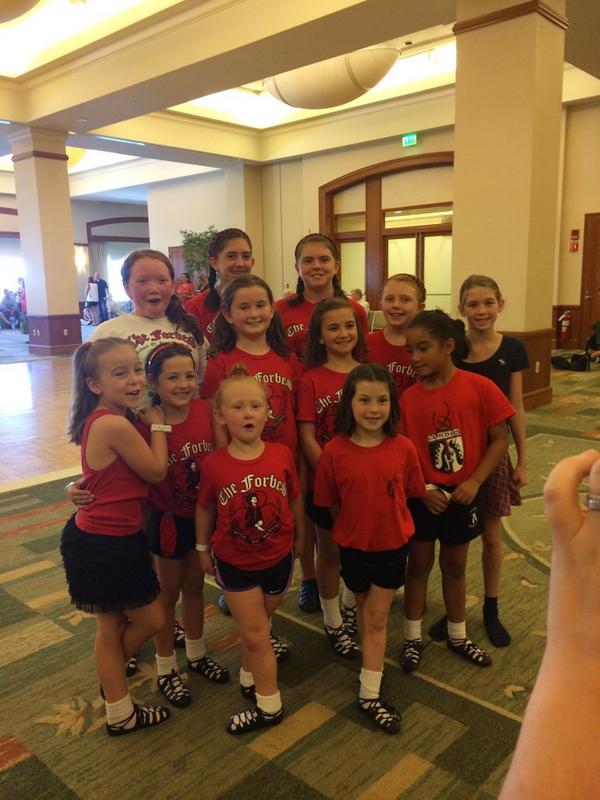 jenvermette's tweet photo. @IfestBoston the girls from the Forbes School had a great day and an awesome class with @Riverdance. http://t.co/yx7LUClNml