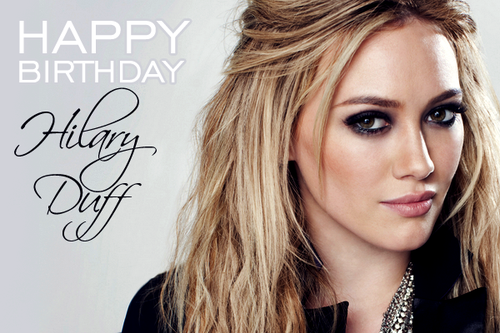 Happy Birthday Hilary Duff!      