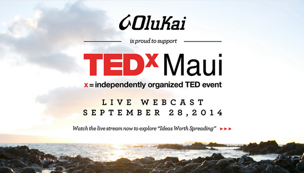 OluKai's tweet photo. We're thrilled to continue to support @TEDx Maui. Follow along LIVE Today on http://t.co/gn3lWhudKA #ArchieKalepa. http://t.co/zBBxlJBDku