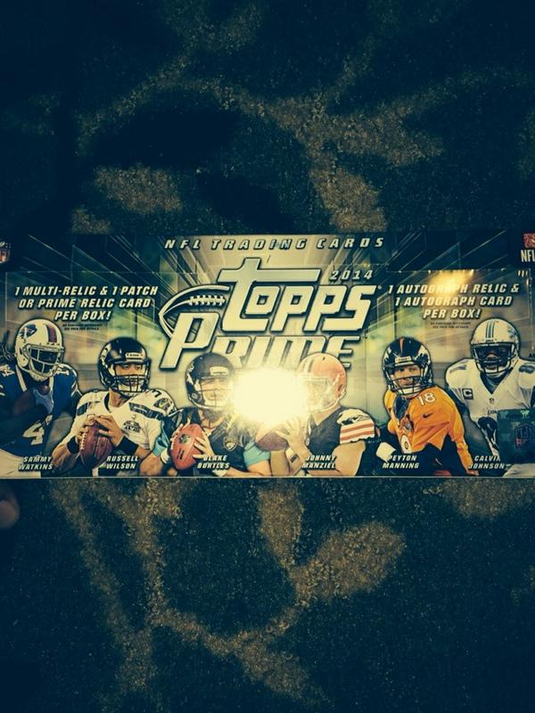 BleedEdgeCards's tweet image. @ToppsFB bustin this right now #toppsPrime #collect #thehobby