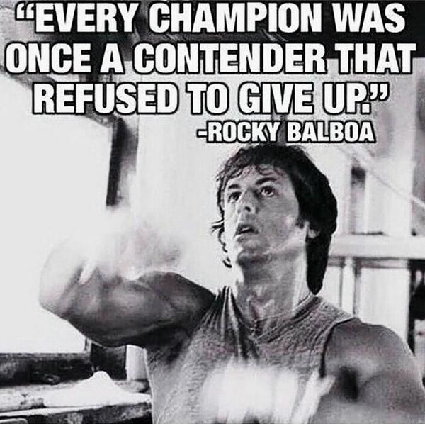 amitashpradhan's tweet photo. #Rocky teaches you many things. For me, it was perseverance. Inspiration is everywhere. #Eyeofthetiger. :) http://t.co/zkvDB95Z2Y