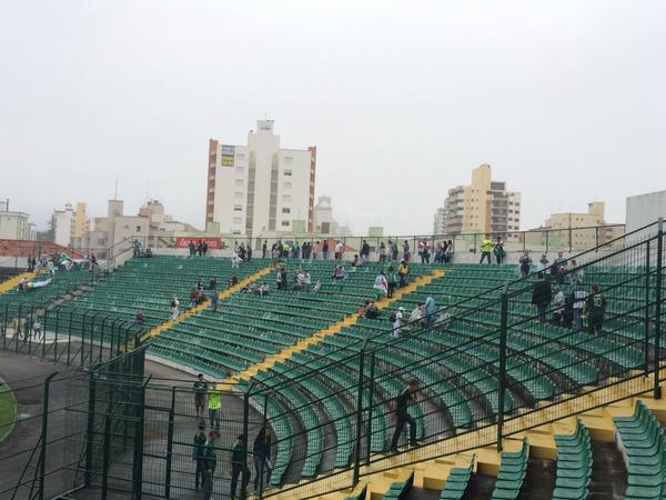 Verdao24Horas's tweet image. #Primeiros #torcedores do #Palmeiras entram no Scarpelli junto com uma garoa bem fina