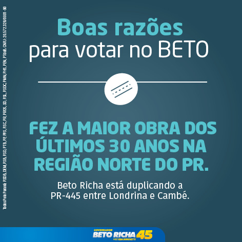 BetoRicha's tweet photo. http://t.co/yMcZXBYoVq #ParanáQueAcredita #Sou45 http://t.co/3klnZVKOfU