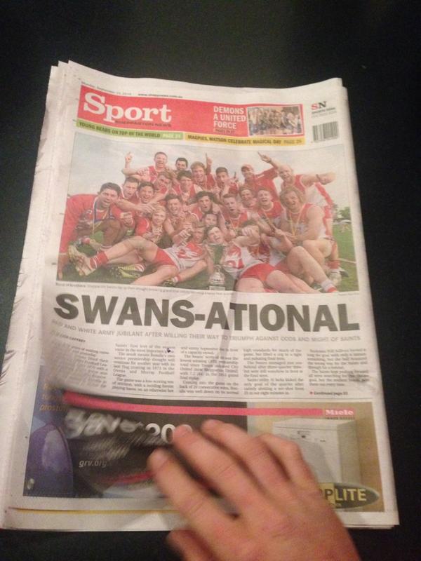Swansational @SN_GeorgCahill