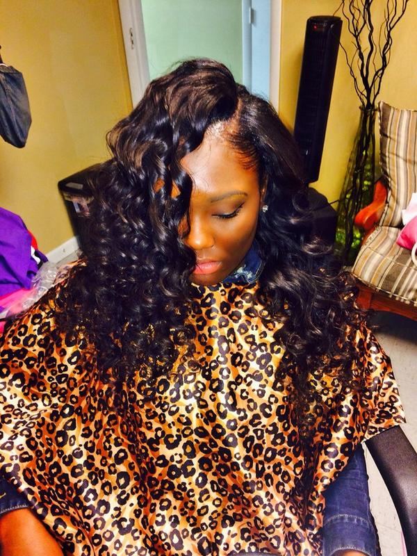 LAYSIAAMINAJ's tweet image. I can't get over my sew in 😍 so versatile #FlipOverMethod