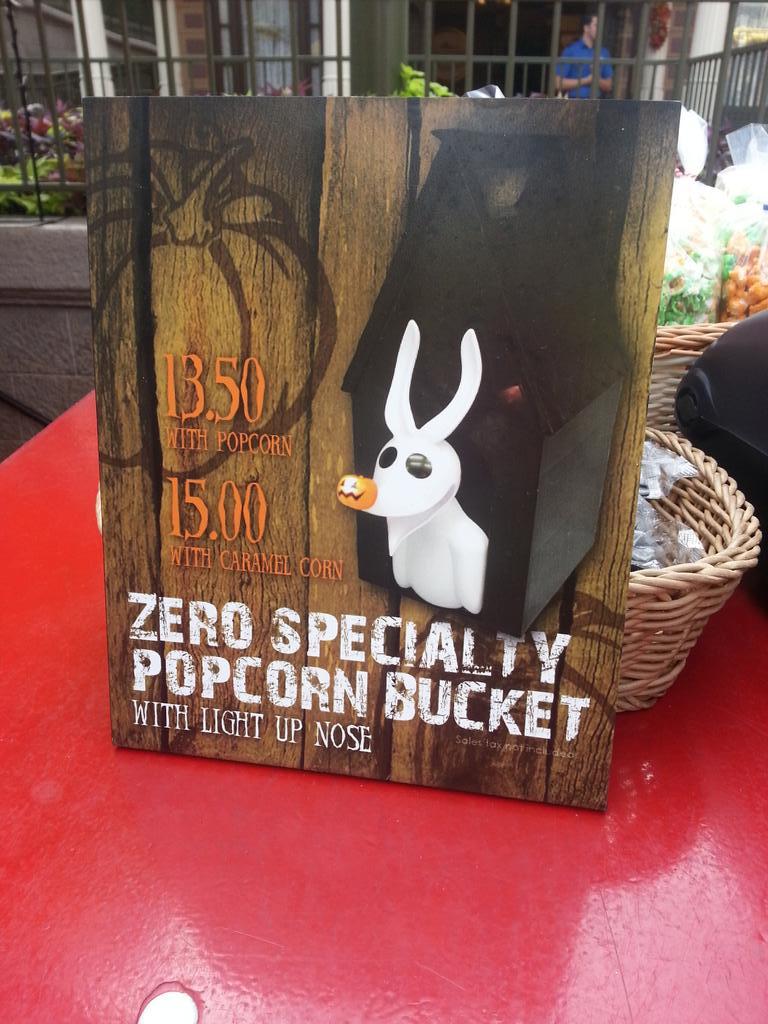 TouringPlans on Twitter "New Zero popcorn bucket with light up nose at