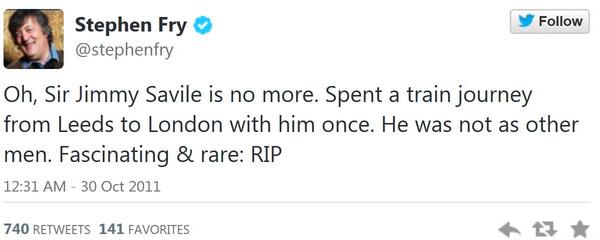 Peter Hitchens On Twitter: "Stephen Fry Called Me A Slug. Who Cares? But  He's Wrong If He Thinks I Need To Be Told To Criticize Him:  Http://T.co/Jksya1Bbma" / Twitter