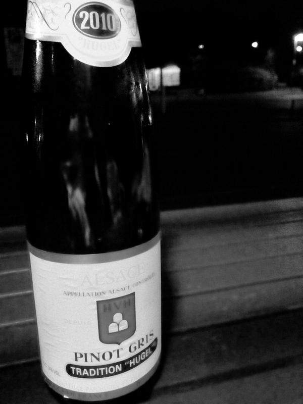 thewinecircle's tweet photo. Trying a drop in preparation for our @Hugelwine @DOMAINEGUIGAL Alsace/Rhone tasting dinner! Gorgeous to say the least http://t.co/JkCKZHUMRJ