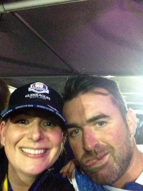 Jill_Mclafferty's tweet photo. Can't believe I met the Wee Man himself...Craig Connolly @theweeman77  #RyderCup2014 #brilliantmoments http://t.co/HYfIKschjb