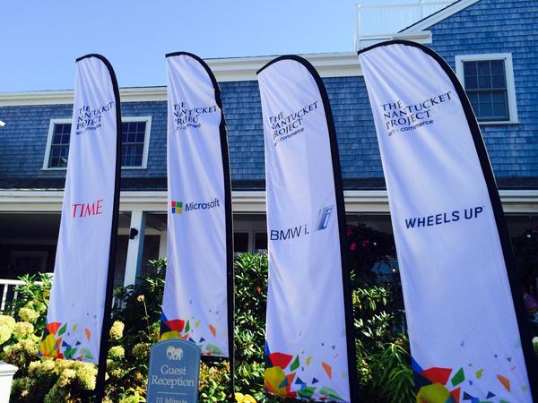 WheelsUp's tweet photo. Wheels were up this weekend as a proud sponsor of The Nantucket Project. #TNP2014 http://t.co/aID63RBaMs