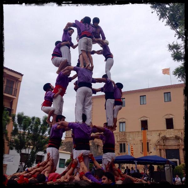 laura__laguna's tweet photo. L'alegria dels @calixart amb un 5de7 "perfect"!!! Felicitats colla!! #castellers #Altafulla #concurset #5de7 http://t.co/DSzhxVZE5d