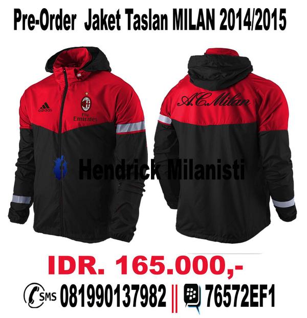 ckmilanisti1's tweet photo. http://t.co/mba0xSCMQz @bisnis_PWT Ayook Gan, Ikutan Pre-Order Jaket Taslan Milan, cek AVA, berminat CP : 081990137982 || BBM : 76572EF1