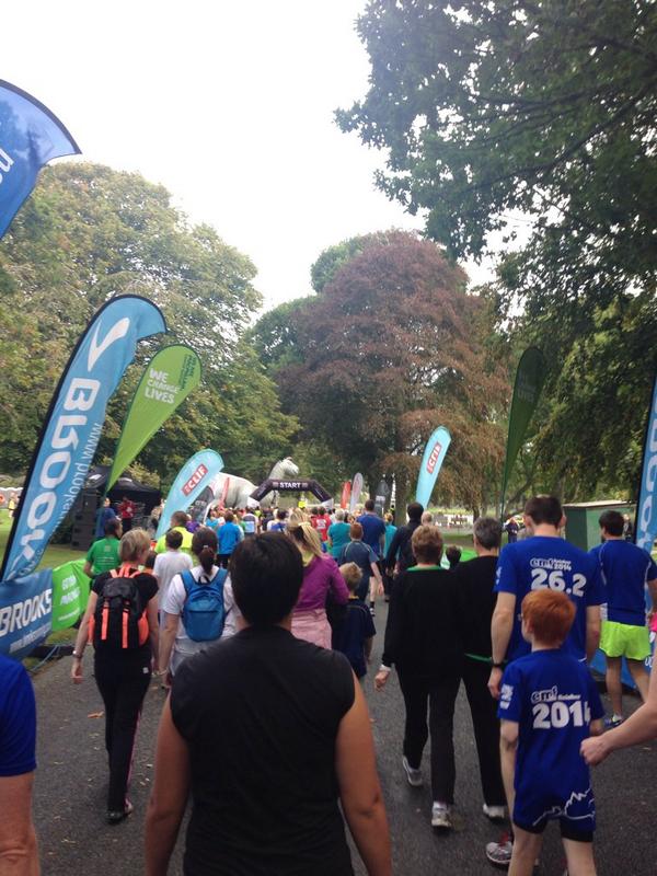What an amazing weekend at the festival of running! Putting our muscle stem cells to the test! #lochnessmarathon
