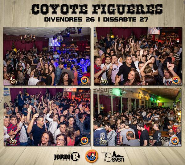 Viernes y sabado a topeeeee..!!! coyote figueres.
Session by un servidor JORDI ROSCO ;)