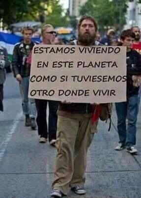 Seamos conscientes del daño que provocamos en el planeta y ayudemos a corregirlos Un pequeño gesto hace la diferencia