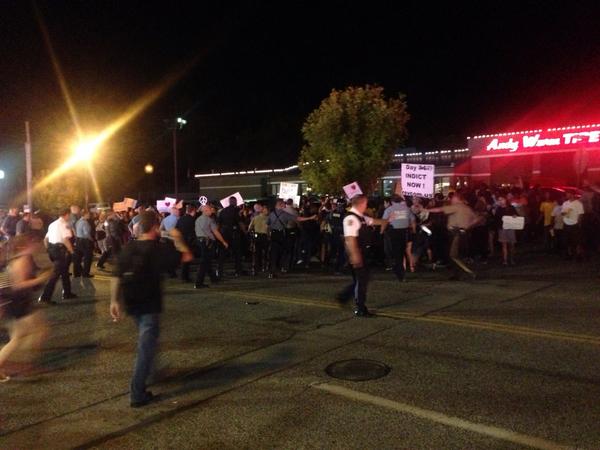 Livestream from Ferguson 9-28-14