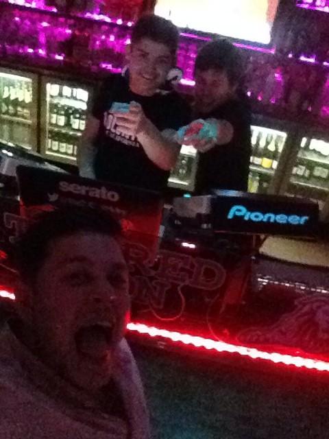 matt_bevis's tweet photo. @TheDJBrettHaley and Phil young best dj's in maga #unreal #itsokayiwillpockthetunes #legends http://t.co/IRDQGlAKNS
