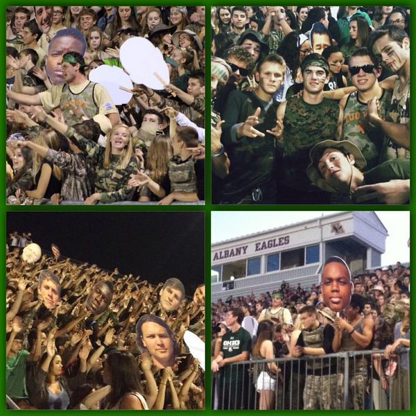 NASSConvocation's tweet photo. S/o to the greatest student section in the state...The NA Convocation #StudentSectionSunday http://t.co/W9PBE9e4tP http://t.co/V3FgZcfL6d