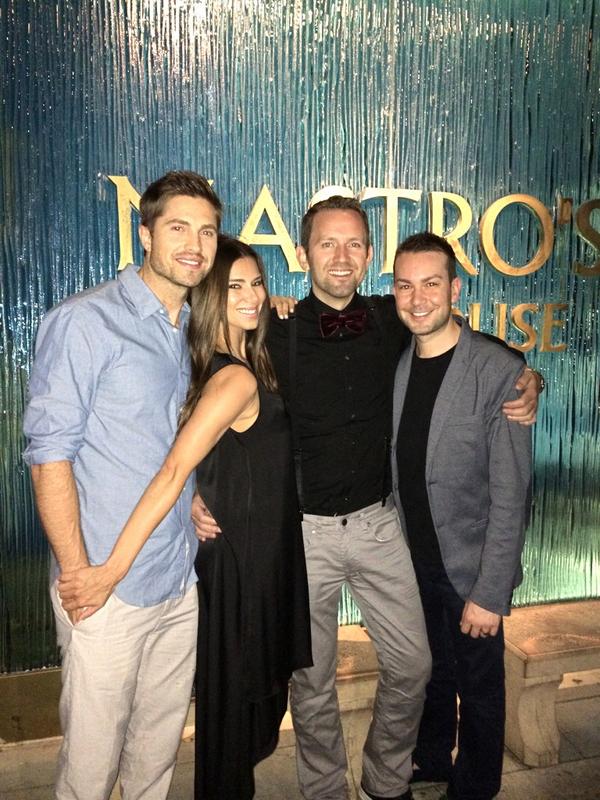 Amazing Weekend with <a href="/Roselyn_Sanchez/">Roselyn Sanchez</a> <a href="/EricWinter1/">Eric Winter</a> <a href="/ChadKalyn/">Chad Kalyn</a> in LA. Thanks for a great visit xoxo