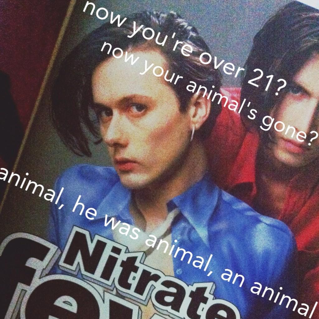   Good Morning 
and 
Happy 47th Birthday 
The Sexual God of BRETT ANDERSON   